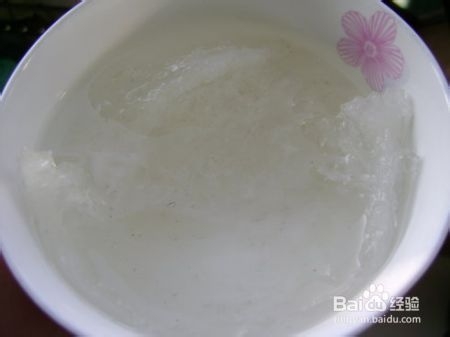 冰糖燕窝的做法与疗效