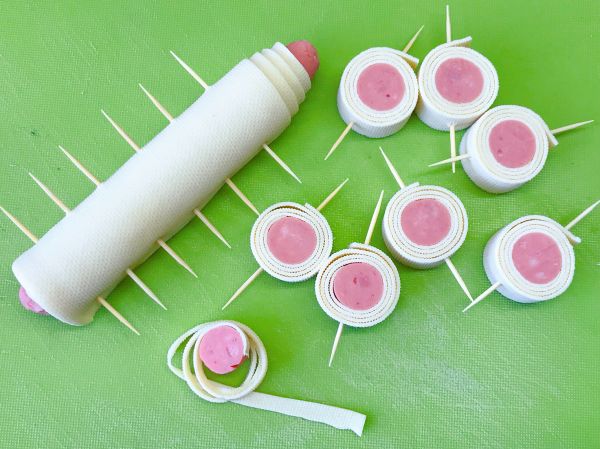豆皮火腿棒棒糖