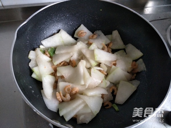 海米冬瓜的做法