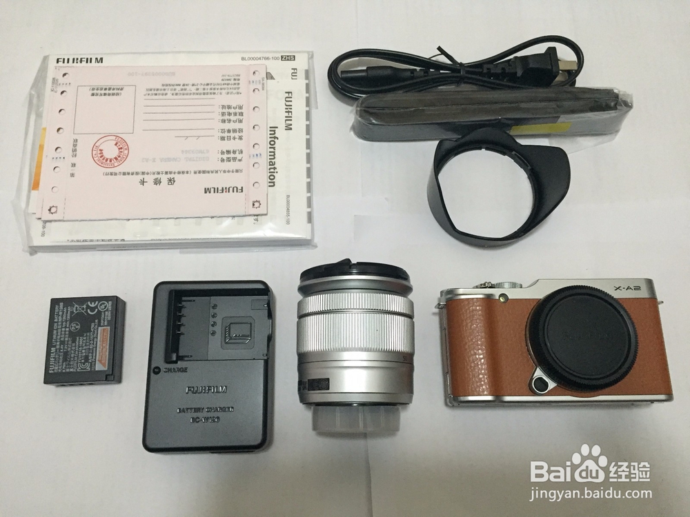 富士 FUJIFILM 微单X-A2开箱晒物