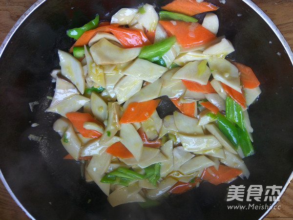 小炒杏鲍菇的做法