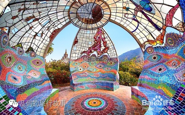 泰寺庙供奉神秘五头佛