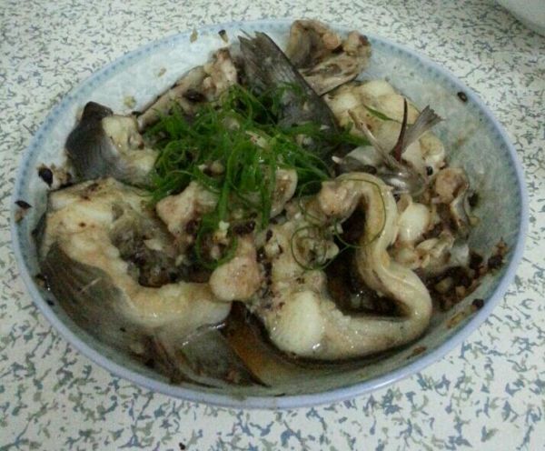 豆豉蒜蓉蒸鲶鱼
