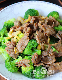 如何制做牛肉炒西兰花