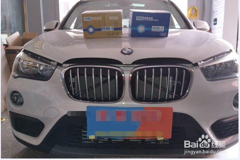 宝马X5车灯改装-阿帕2+阿帕6套装