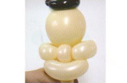 魔法气球造型系列之气球卡通公仔大力水手（上）