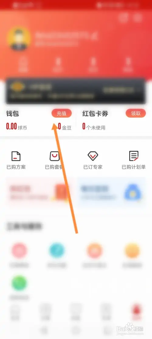 疯狂红单如何查看充值的记录