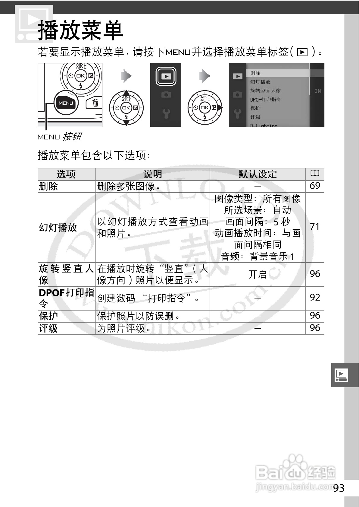 尼康Nikon 1 J1数码相机使用说明书:[12]