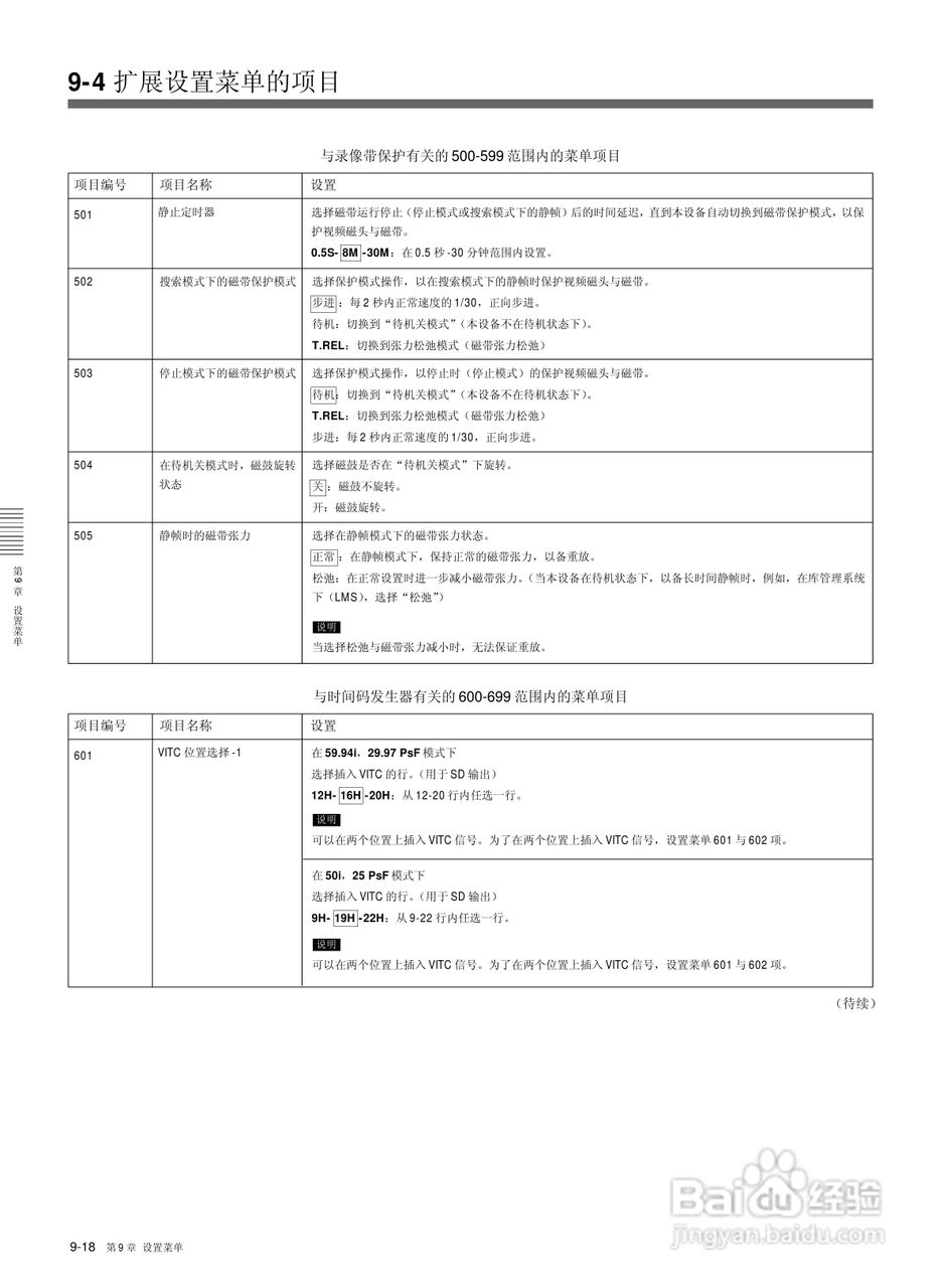 索尼HDW-2000数字摄录一体机使用说明书:[12]