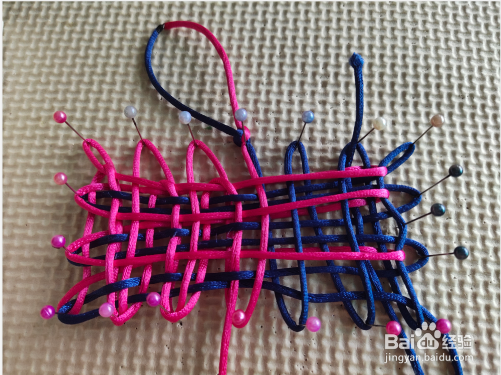 中国结进阶——一字盘长结