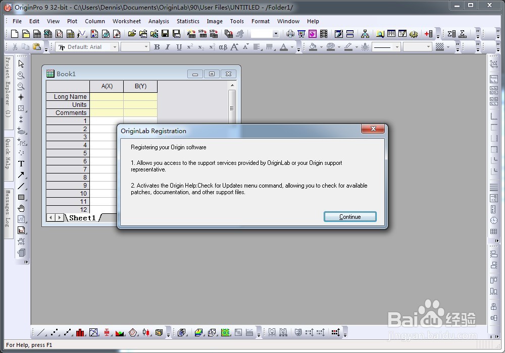OriginLab.OriginPro.v9.0.SR2 安装教程