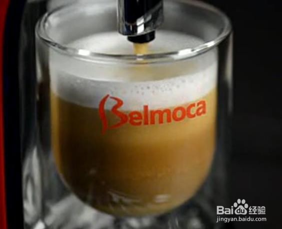 教你7秒制作杯独一无二的BELMOCA现磨的卡布奇诺