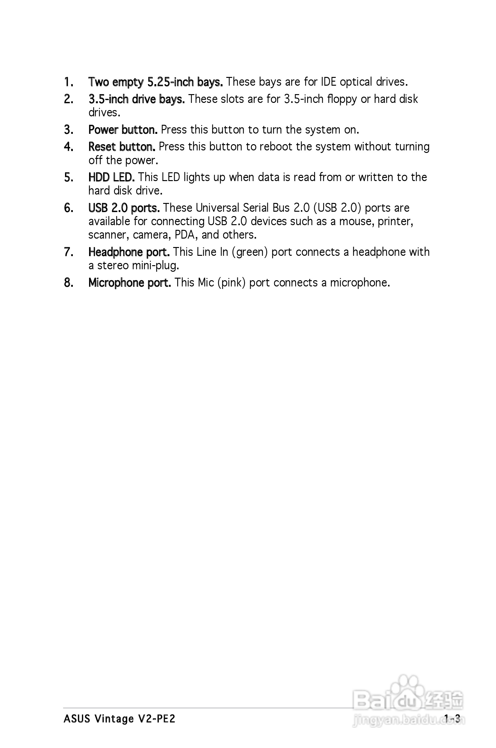 华硕V-Series V2-PE2桌上电脑使用手册:[2]