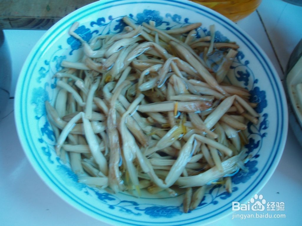 金针菜青椒酿肉