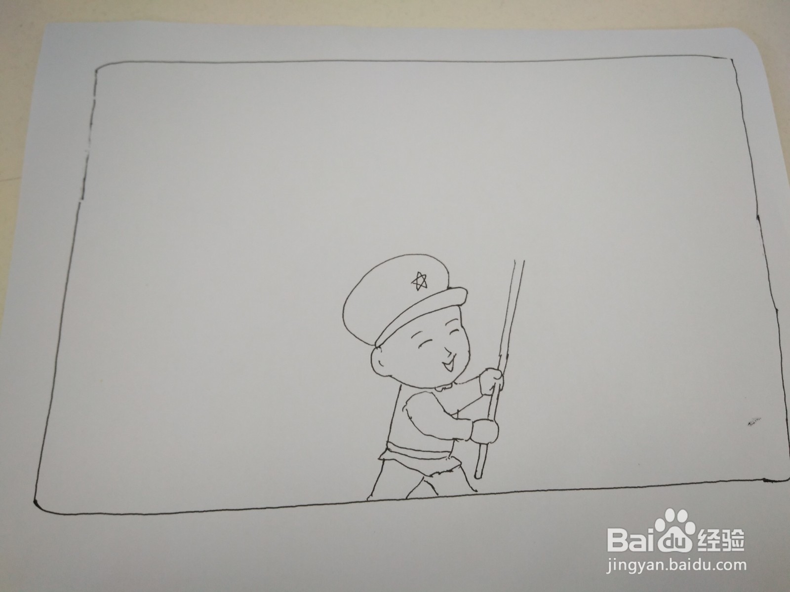 2021年建军节手抄报