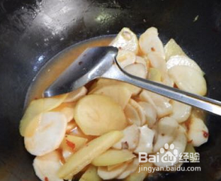 杏鲍菇炒土豆片的做法