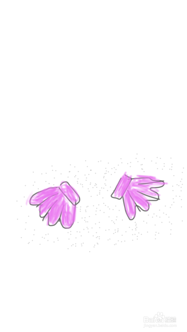 <b>涂鸦系列之如何画紫贝壳</b>