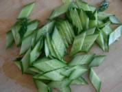 鸡蛋炒黄瓜片的做法