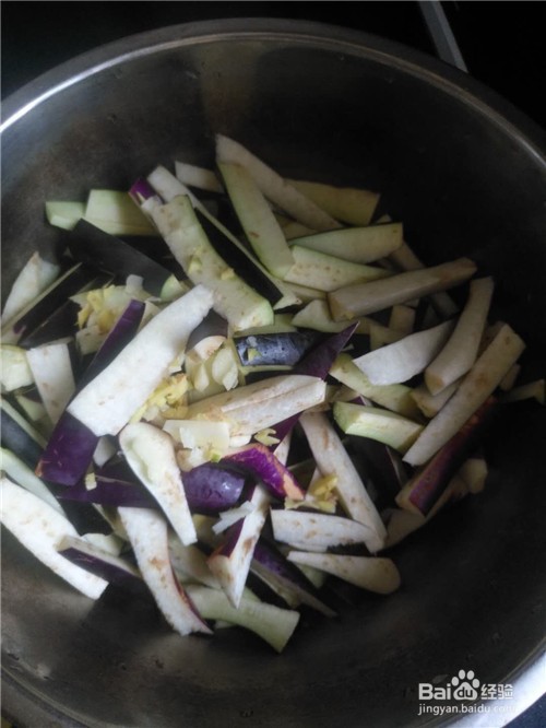 茄子炒鸡蛋的家常做法