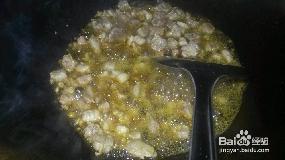 豌豆炒肉丁做法