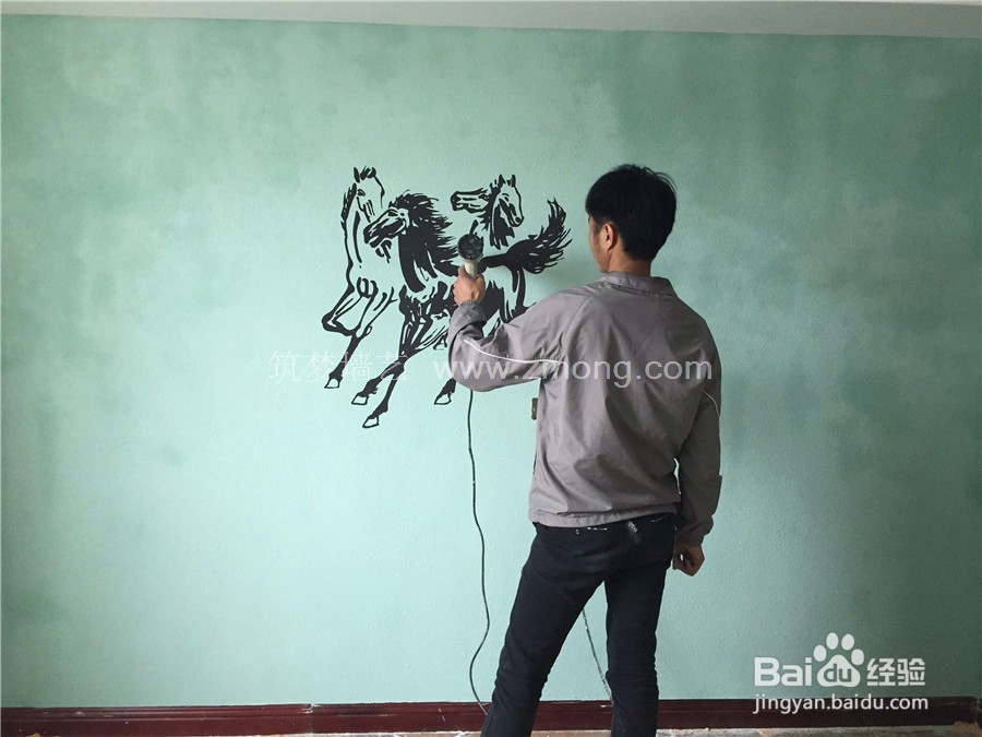 筑梦墙艺施工方法