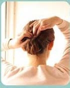 韩式扎发一分钟速成变优雅甜心