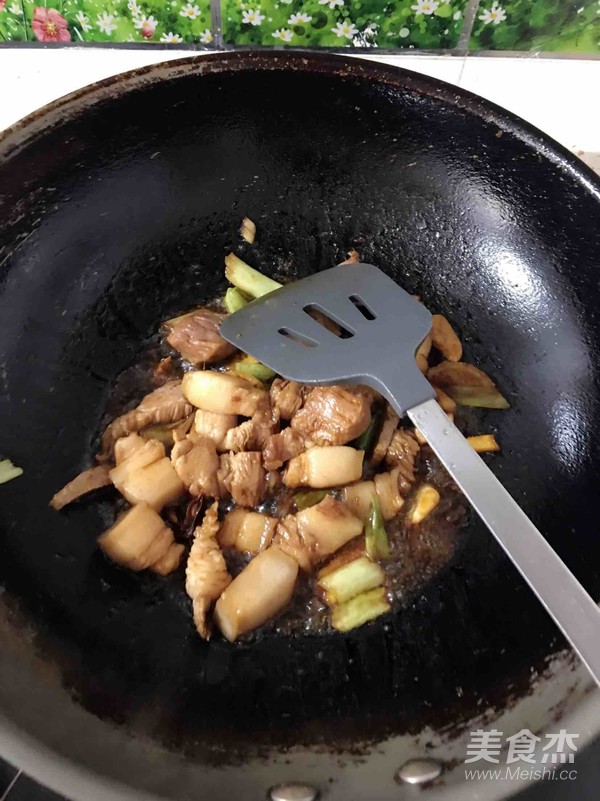 猪肉炖芸豆的做法