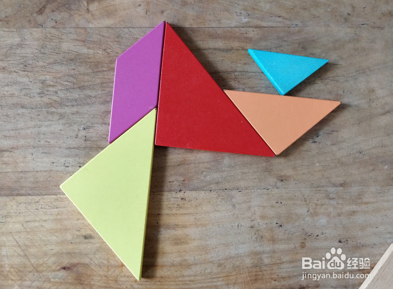 酒店服务员用七巧板怎么拼？（拼法5）