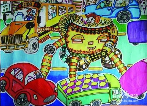 科学幻想画怎么画 百度经验 科学幻想画怎么画 百度经验