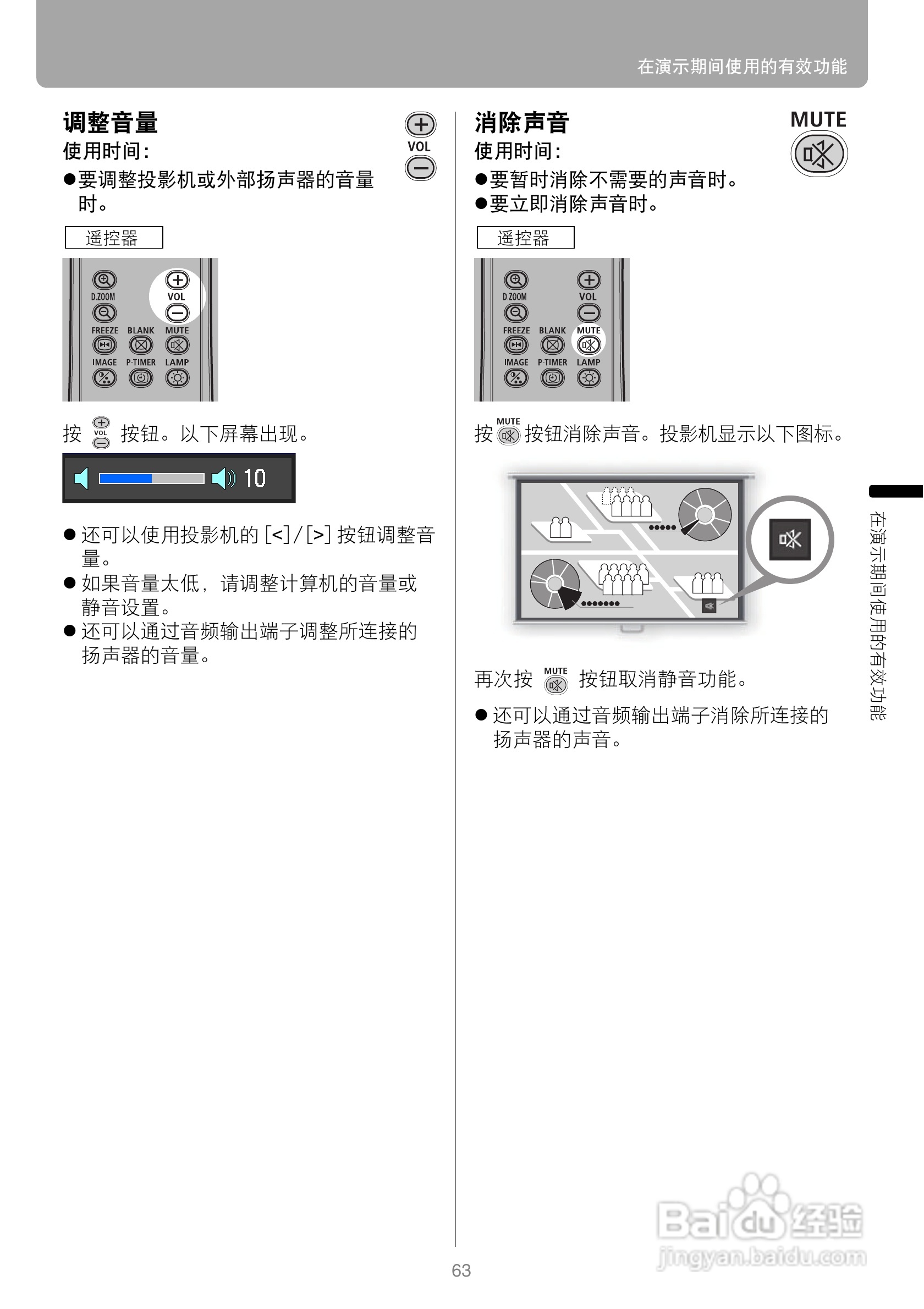 佳能WUX10投影仪使用说明书:[7]