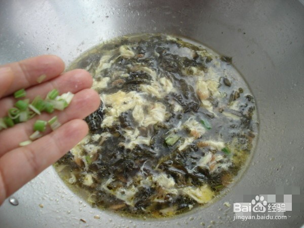 如何做紫菜蛋花汤