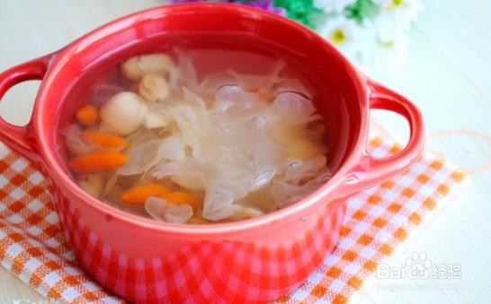 莲子百合银耳汤的功效窍门