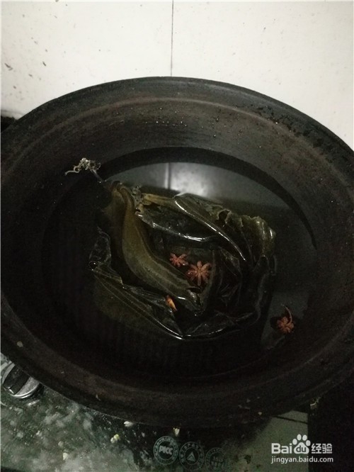 扇贝炖煮海带