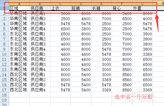 EXCEL怎么进行数据排序