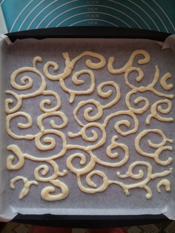 抹茶卡仕达蛋糕卷