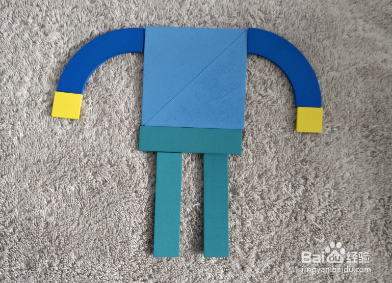 用蒙氏积木怎样拼一个人呢?（拼法11）