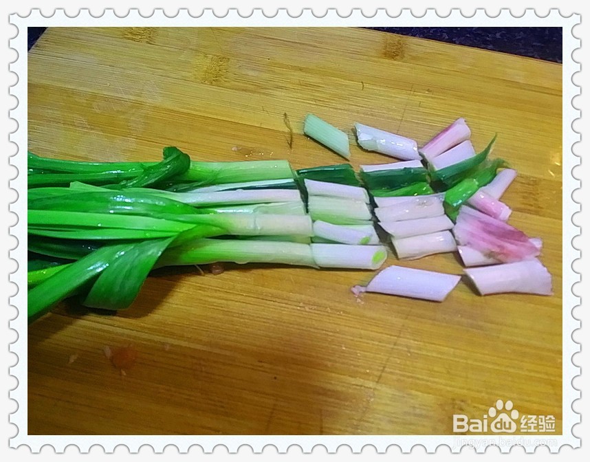 大蒜炒肉丝的做法