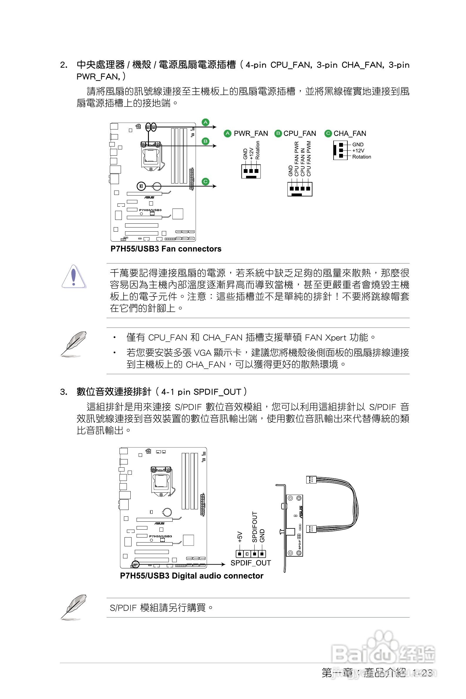 ASUS P7H55/USB3主板使用手册:[4]