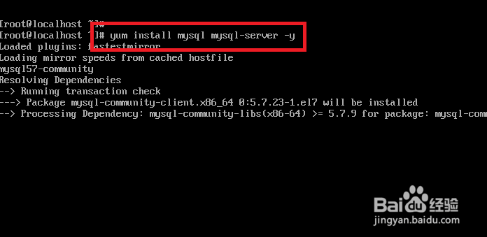 centos7怎么安装mysql-5.7.21