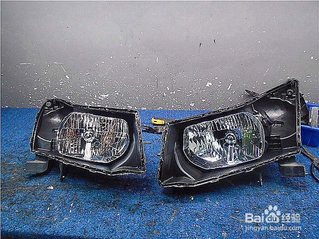 科鲁兹改灯大灯升级原装Q5双光透镜+飞利浦灯泡