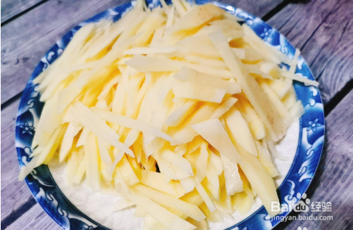 肉饼炒土豆丝怎么做