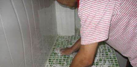 马赛克瓷砖铺贴很讲究