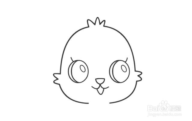 小白兔简笔画步骤图解