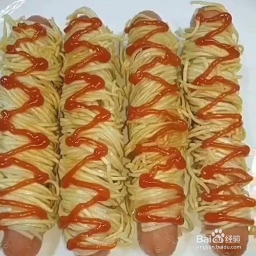 面条、火腿新吃法