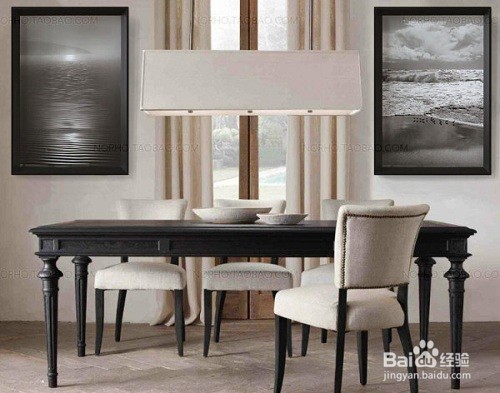 简美风格如何选择墙画