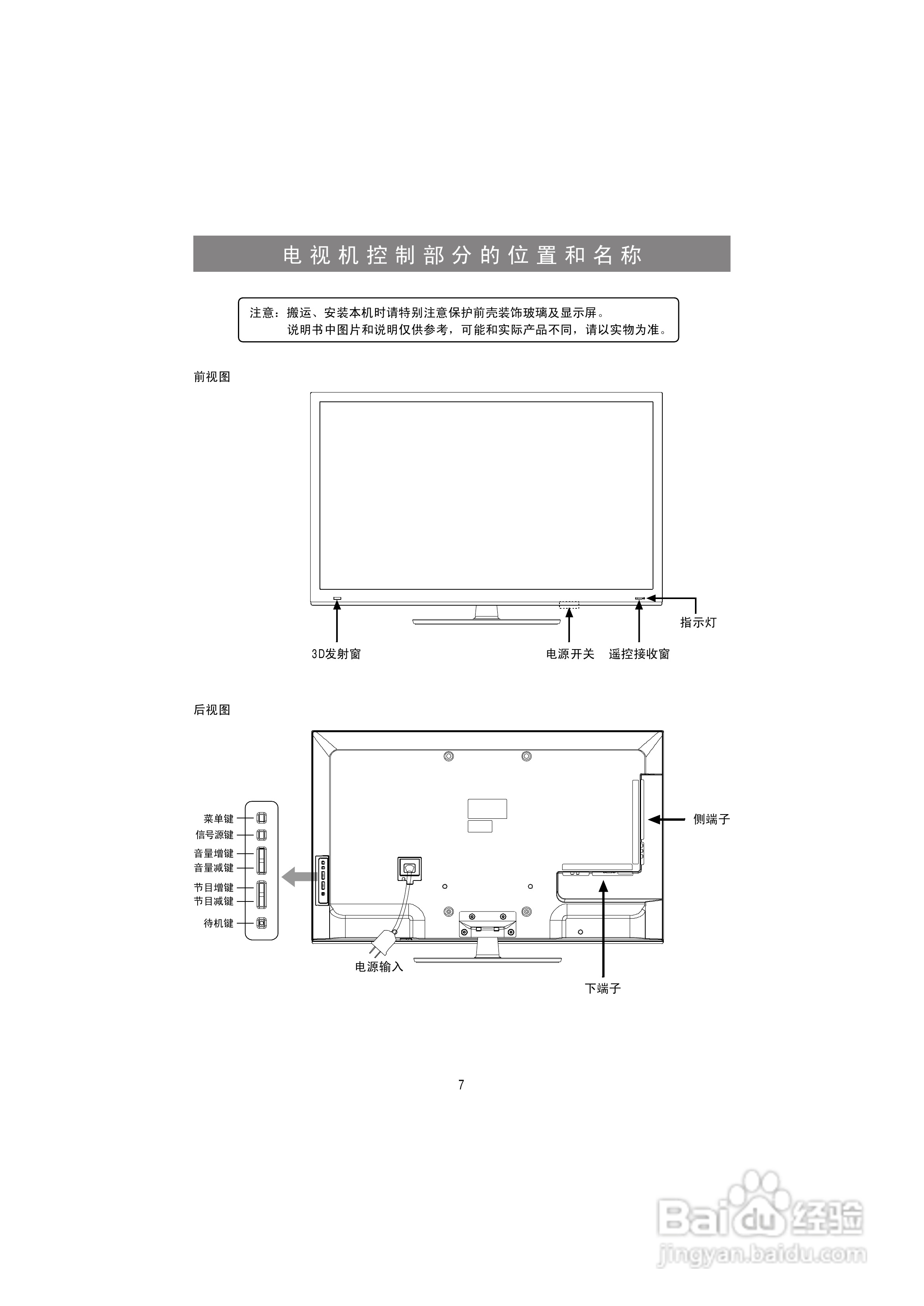海信LED50K316X3D液晶彩电使用说明书:[1]