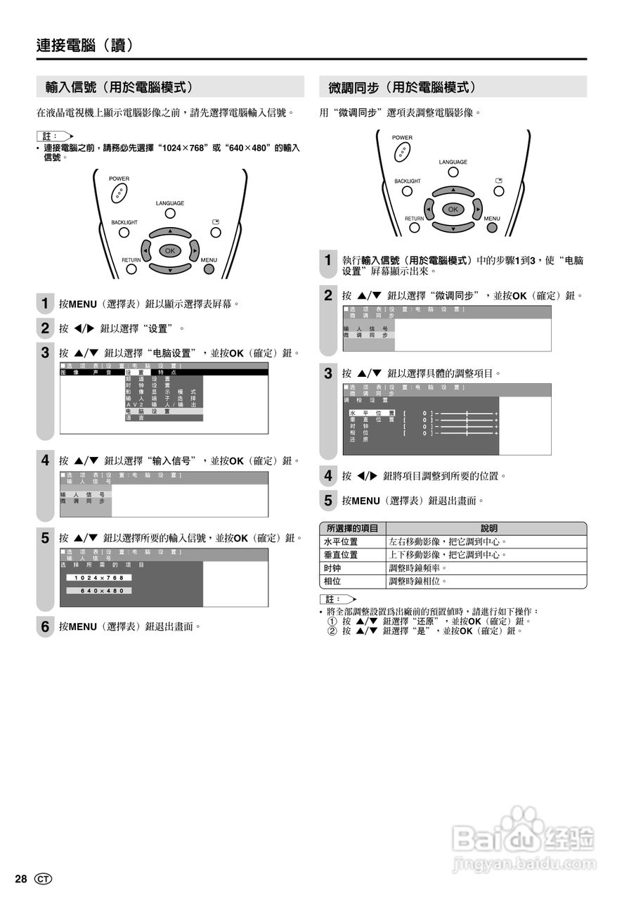声宝LC-20B6H型液晶电视机说明书:[3]