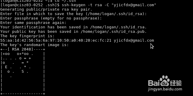 linux下github配置方法