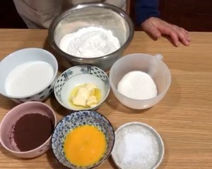 巧克力乳酪小餐包的做法