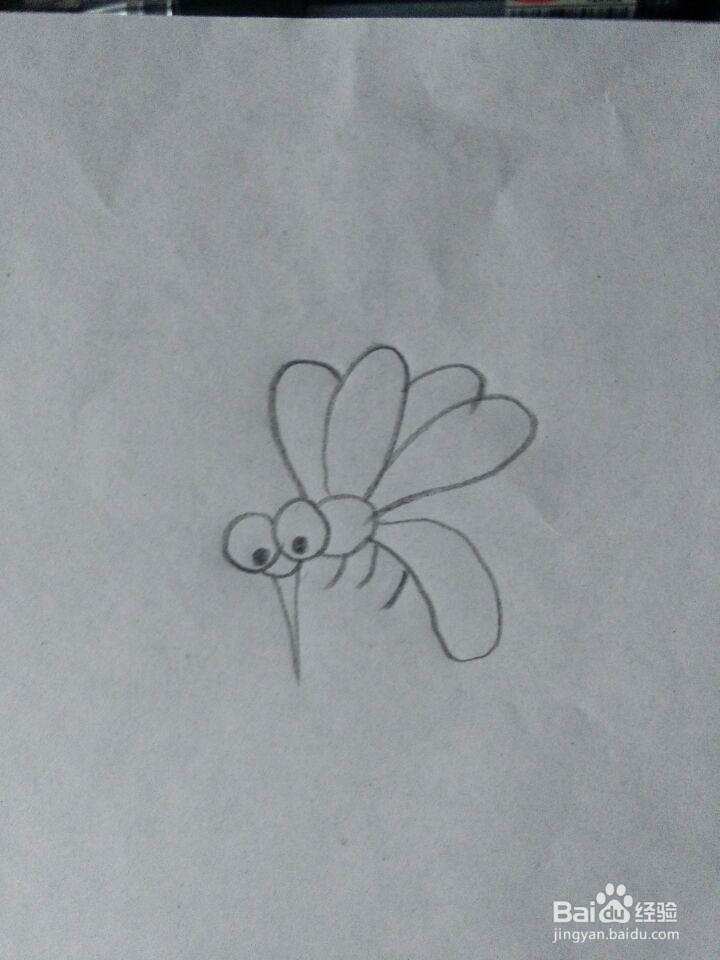 讨厌的蚊子怎么画